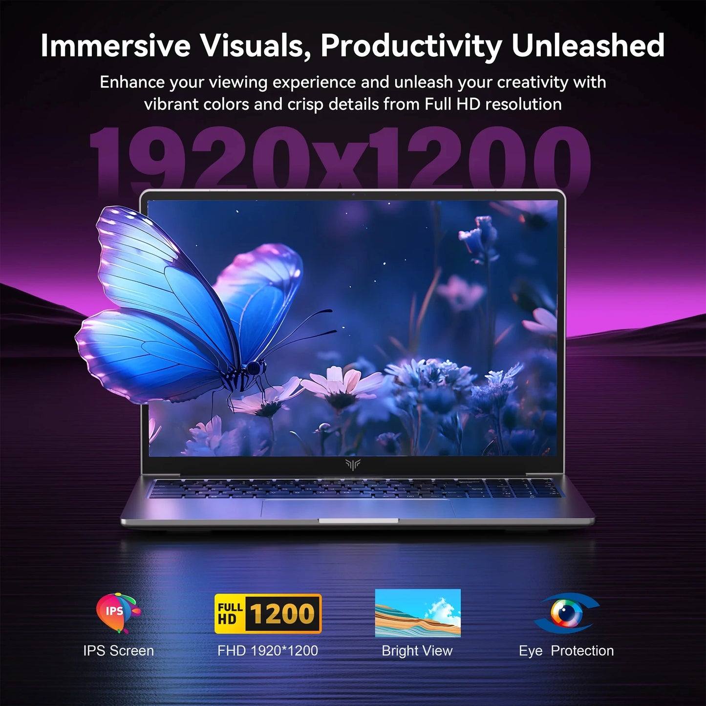 ACEMAGIC AX16 Laptop Intel N95 16 Inch 16GB LPDDR4 RAM 512GB SSD Lightweight Business Computer Notebook PC Windows 11 Pro