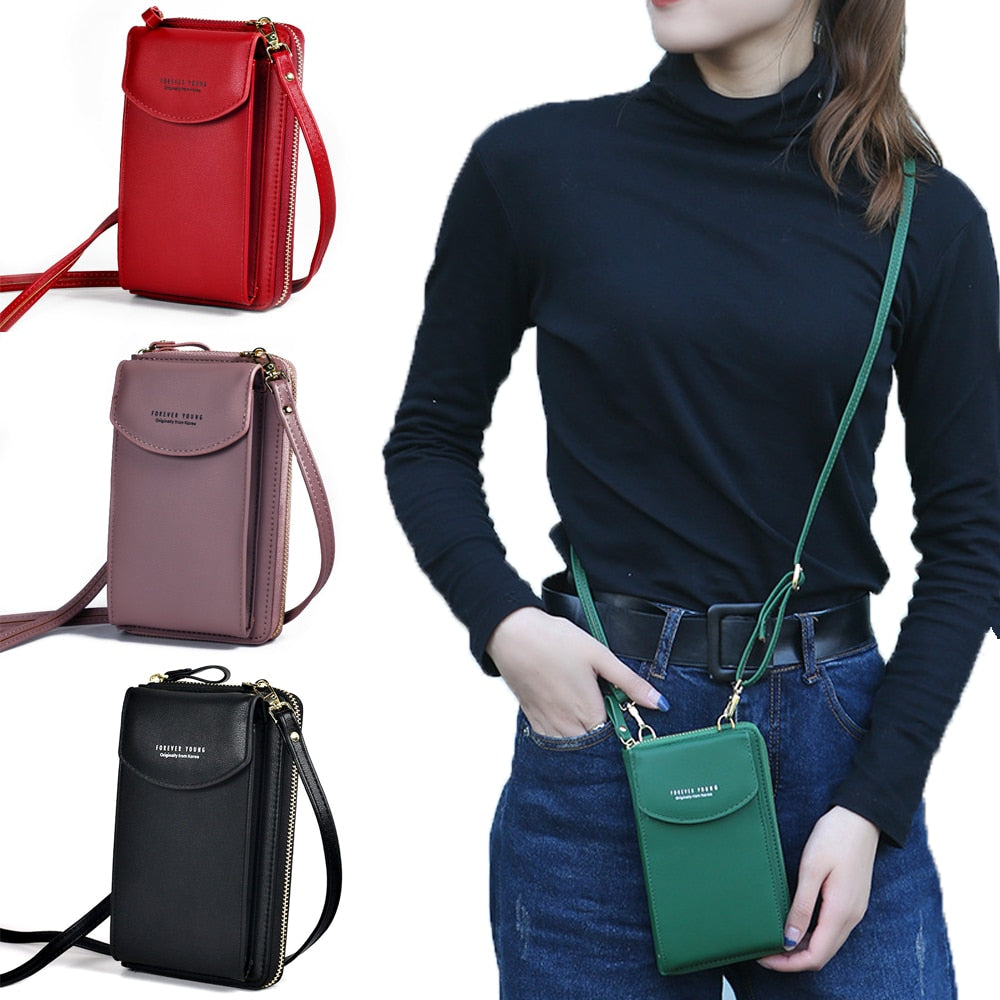 Bolsos de lujo de PU, bolsos para mujer, bolsos de mano para mujer 2020, bolsos cruzados para mujer, monedero, cartera para teléfono, bolso de hombro