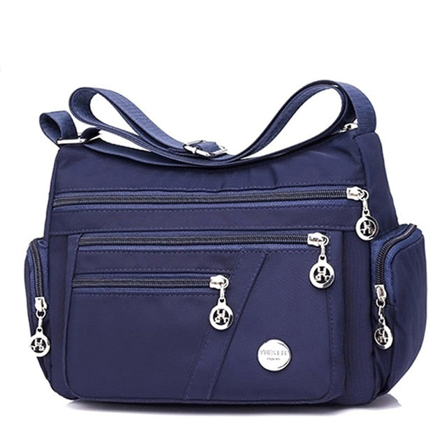 Bolso bandolera de nailon Oxford impermeable para mujer, de gran capacidad, para viaje, 2020