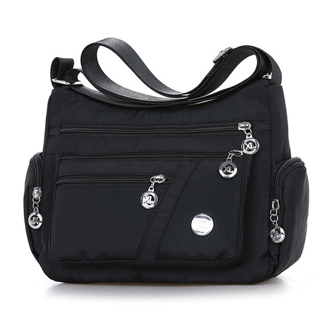 Bolso bandolera de nailon Oxford impermeable para mujer, de gran capacidad, para viaje, 2020