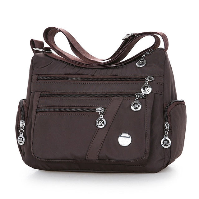 Bolso bandolera de nailon Oxford impermeable para mujer, de gran capacidad, para viaje, 2020