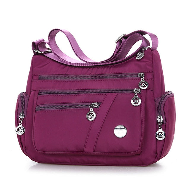 Bolso bandolera de nailon Oxford impermeable para mujer, de gran capacidad, para viaje, 2020