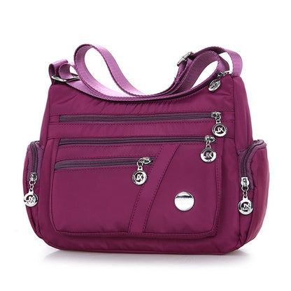 Bolso bandolera de nailon Oxford impermeable para mujer, de gran capacidad, para viaje, 2020
