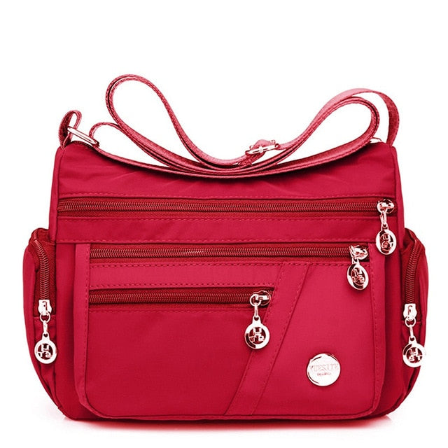 Bolso bandolera de nailon Oxford impermeable para mujer, de gran capacidad, para viaje, 2020