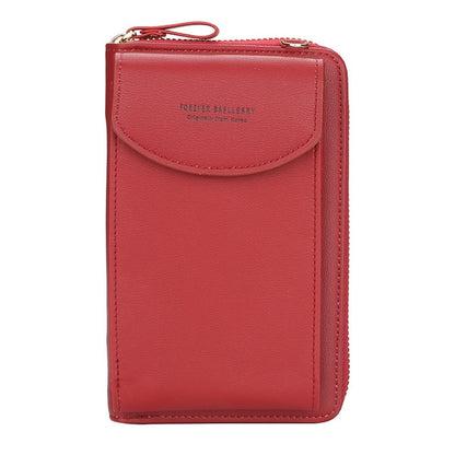 Cartera Baellerry 2021 para mujer, cartera para teléfono móvil, tarjetero grande, cartera, bolso de mano, cartera tipo mensajero, bandolera